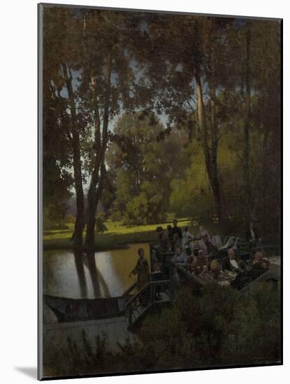 Luncheon in the Park-Pyotr Alexandrovich Sukhodolsky-Mounted Giclee Print