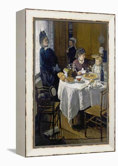 Luncheon (Le Déjeuner), 1868-Claude Monet-Framed Premier Image Canvas
