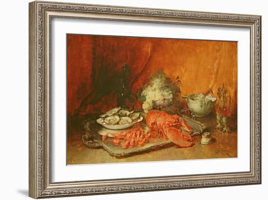 Luncheon of Lent-Guillaume Romain Fouace-Framed Giclee Print