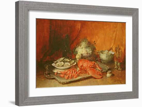 Luncheon of Lent-Guillaume Romain Fouace-Framed Giclee Print