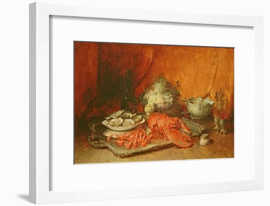 Luncheon of Lent-Guillaume Romain Fouace-Framed Giclee Print