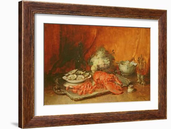 Luncheon of Lent-Guillaume Romain Fouace-Framed Giclee Print