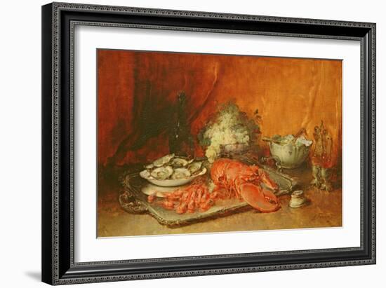 Luncheon of Lent-Guillaume Romain Fouace-Framed Giclee Print