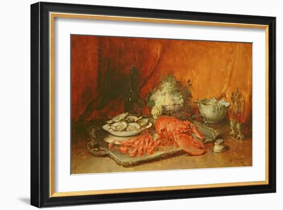 Luncheon of Lent-Guillaume Romain Fouace-Framed Giclee Print