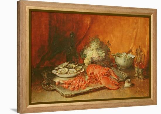 Luncheon of Lent-Guillaume Romain Fouace-Framed Premier Image Canvas