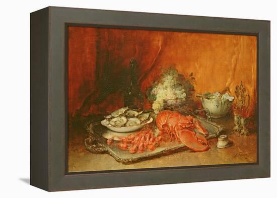 Luncheon of Lent-Guillaume Romain Fouace-Framed Premier Image Canvas