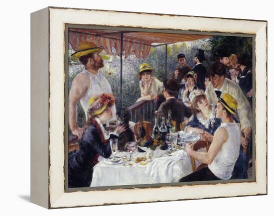 Luncheon of the Boating Party, 1880-81-Pierre-Auguste Renoir-Framed Stretched Canvas