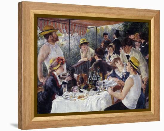 Luncheon of the Boating Party, 1880-81-Pierre-Auguste Renoir-Framed Stretched Canvas