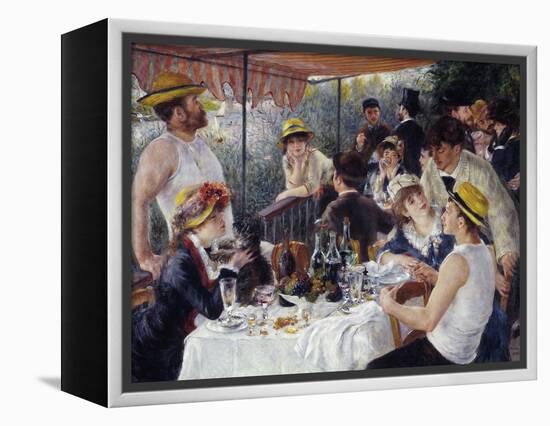 Luncheon of the Boating Party, 1880-81-Pierre-Auguste Renoir-Framed Stretched Canvas
