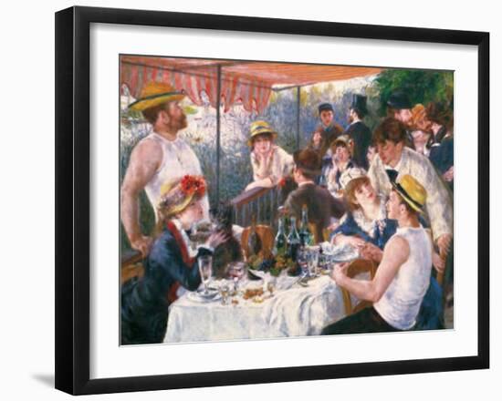 Luncheon of the Boating Party-Pierre-Auguste Renoir-Framed Art Print