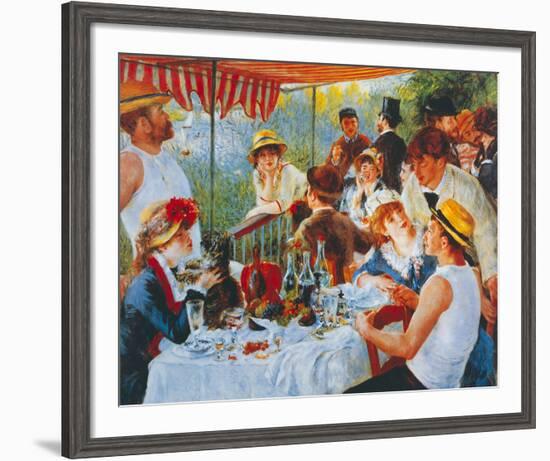 Luncheon Of The Boating Party-Pierre-Auguste Renoir-Framed Giclee Print