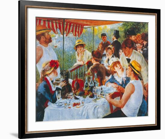 Luncheon Of The Boating Party-Pierre-Auguste Renoir-Framed Giclee Print