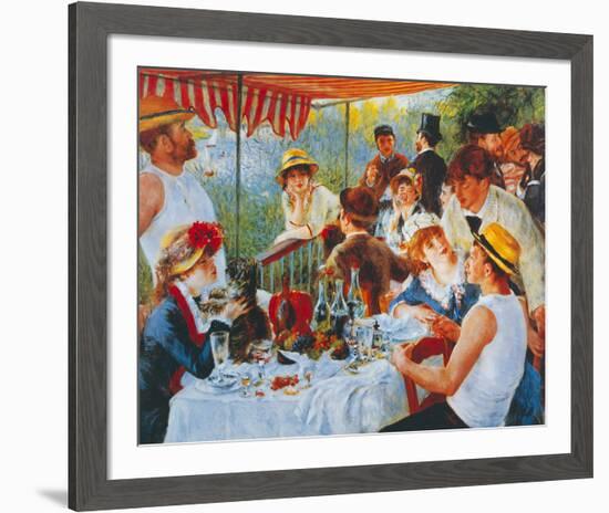 Luncheon Of The Boating Party-Pierre-Auguste Renoir-Framed Giclee Print