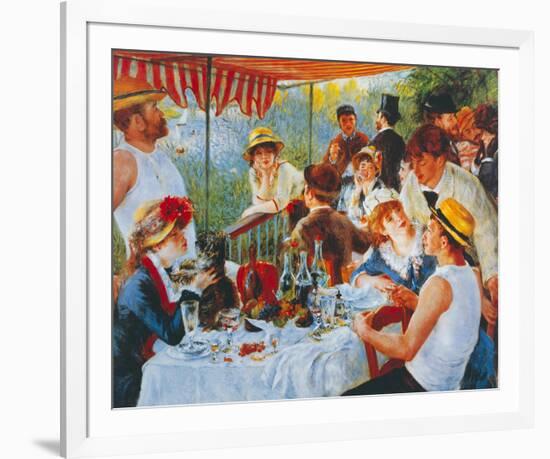 Luncheon Of The Boating Party-Pierre-Auguste Renoir-Framed Giclee Print