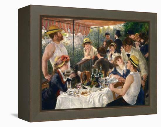 Luncheon of the Boating Party-Pierre-Auguste Renoir-Framed Premier Image Canvas