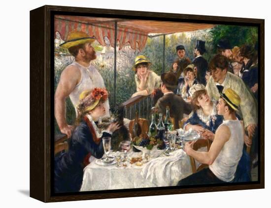 Luncheon of the Boating Party-Pierre-Auguste Renoir-Framed Premier Image Canvas