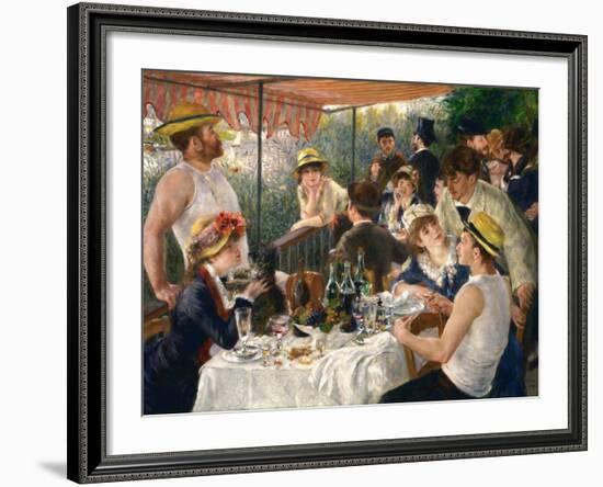 Luncheon of the Boating Party-Pierre-Auguste Renoir-Framed Giclee Print