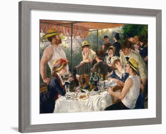 Luncheon of the Boating Party-Pierre-Auguste Renoir-Framed Giclee Print