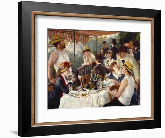 Luncheon of the Boating Party-Pierre-Auguste Renoir-Framed Giclee Print