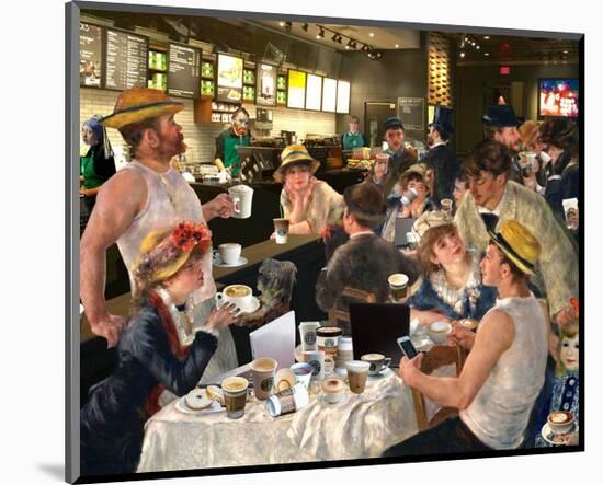 Luncheon of the Cappuccino Party-Barry Kite-Mounted Art Print