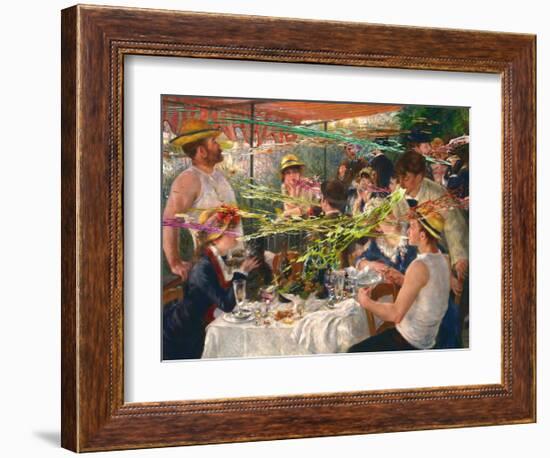 Luncheon of the Projectile Vomit Party-Barry Kite-Framed Art Print