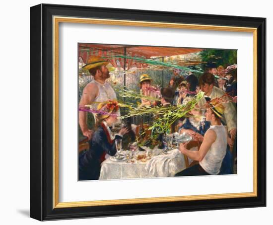 Luncheon of the Projectile Vomit Party-Barry Kite-Framed Art Print