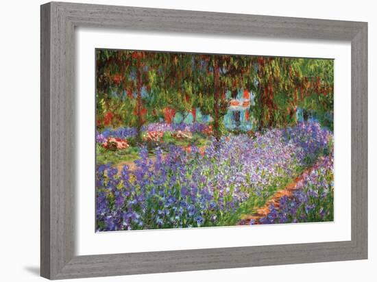 Luncheon on the Grass-Claude Monet-Framed Art Print