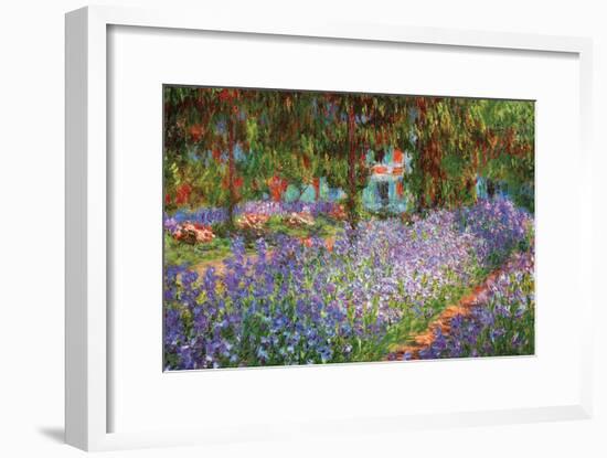 Luncheon on the Grass-Claude Monet-Framed Art Print