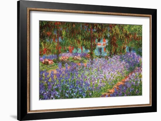 Luncheon on the Grass-Claude Monet-Framed Art Print