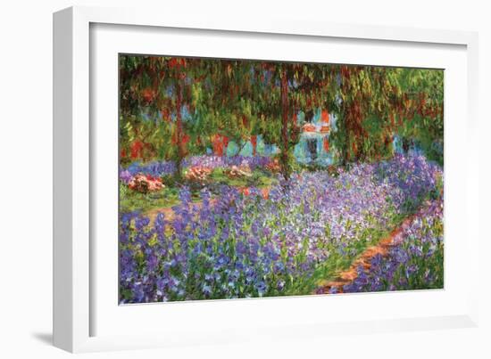 Luncheon on the Grass-Claude Monet-Framed Art Print