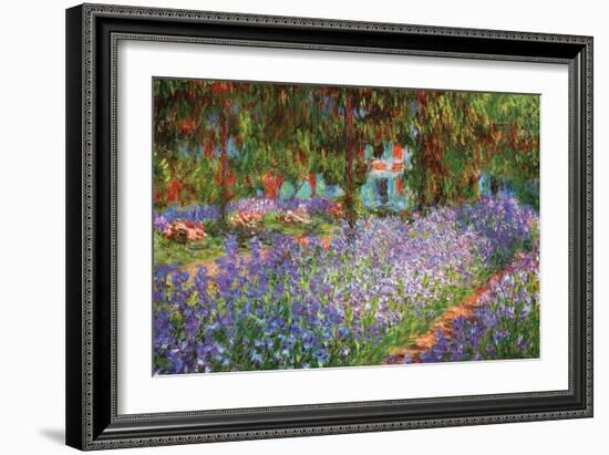 Luncheon on the Grass-Claude Monet-Framed Art Print