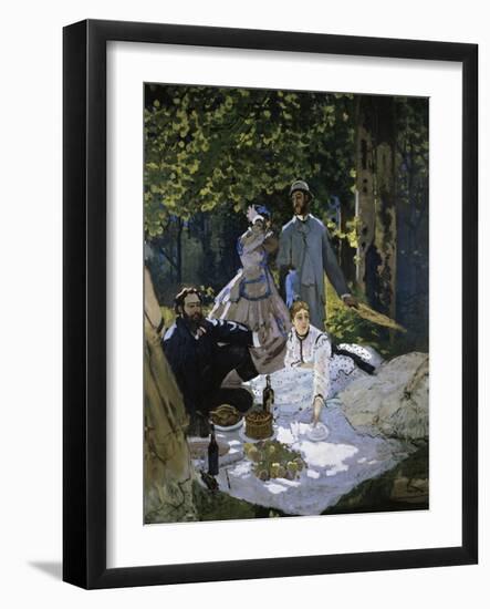 Luncheon on the Grass-Claude Monet-Framed Giclee Print