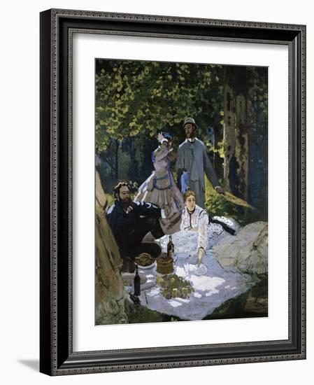 Luncheon on the Grass-Claude Monet-Framed Giclee Print