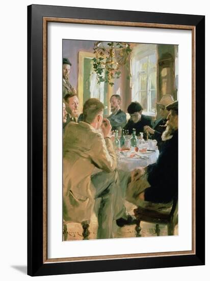 Lunchtime, 1883-Peder Severin Kröyer-Framed Giclee Print