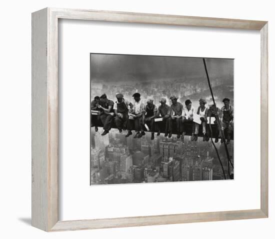 Lunchtime Atop a Skyscraper NYC-Charles C^ Ebbets-Framed Art Print