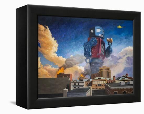 Lunchtime-Eric Joyner-Framed Premier Image Canvas