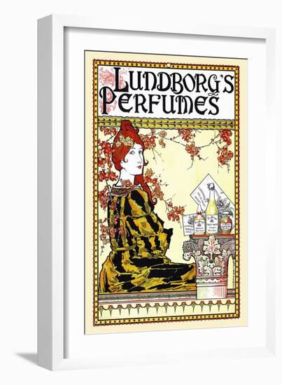 Lundborg's Perfumes-Louis Rhead-Framed Art Print