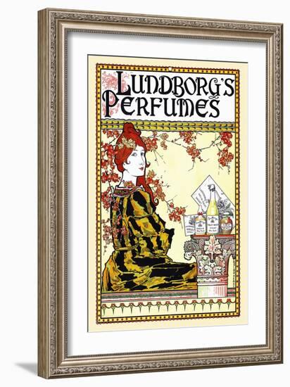 Lundborg's Perfumes-Louis Rhead-Framed Art Print