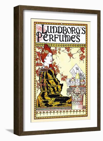 Lundborg's Perfumes-Louis Rhead-Framed Art Print