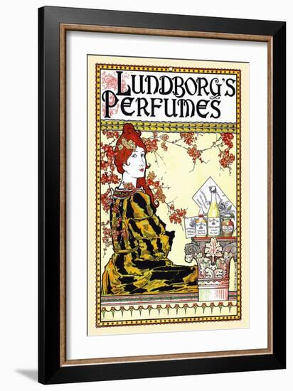 Lundborg's Perfumes-Louis Rhead-Framed Art Print