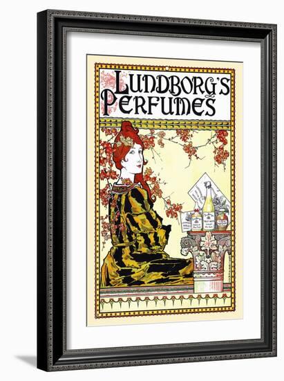 Lundborg's Perfumes-Louis Rhead-Framed Art Print