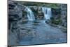 Lundbreck Falls on Crowsnest River, Lundbreck, Alberta, Canada-null-Mounted Photographic Print