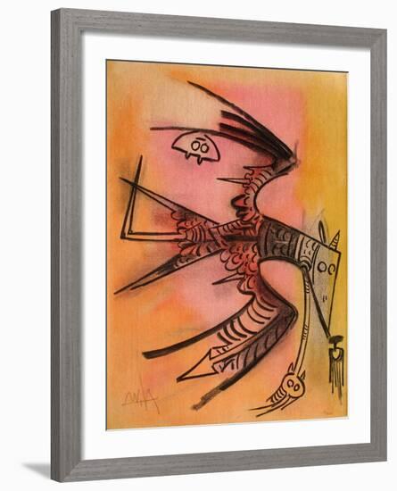 Lune haute-Wilfredo Lam-Framed Limited Edition