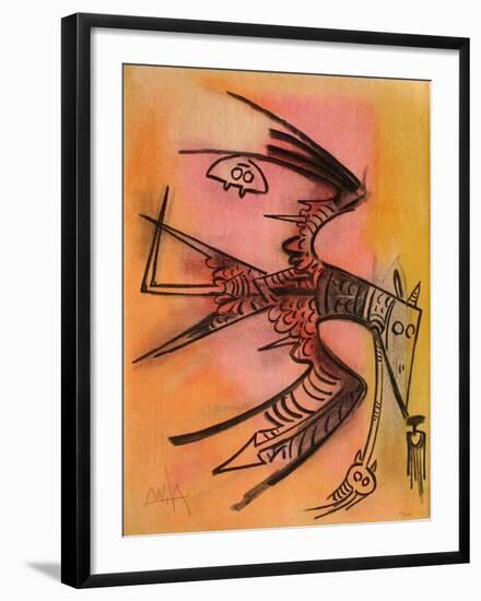 Lune haute-Wilfredo Lam-Framed Limited Edition