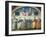 Lunette with Power and Justice-Pietro Perugino-Framed Giclee Print