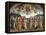 Lunette with Sibyls and Prophets-Pietro Perugino-Framed Premier Image Canvas