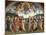 Lunette with Sibyls and Prophets-Pietro Perugino-Mounted Giclee Print