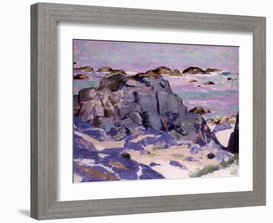 Lunga from Above Mermaids, Iona-Francis Campbell Boileau Cadell-Framed Giclee Print