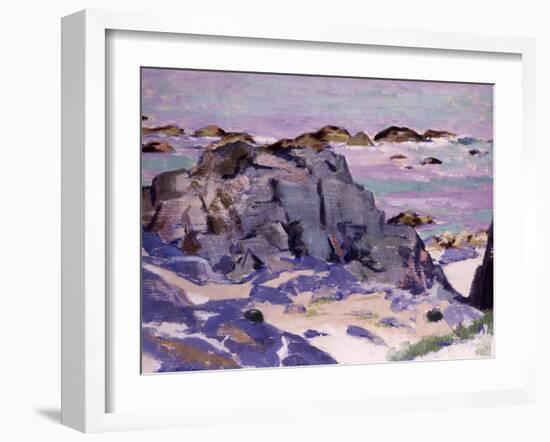 Lunga from Above Mermaids, Iona-Francis Campbell Boileau Cadell-Framed Giclee Print