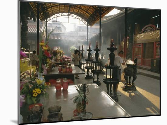 Lungshan Temple, Taipei, Taiwan-Israel Talby-Mounted Photographic Print